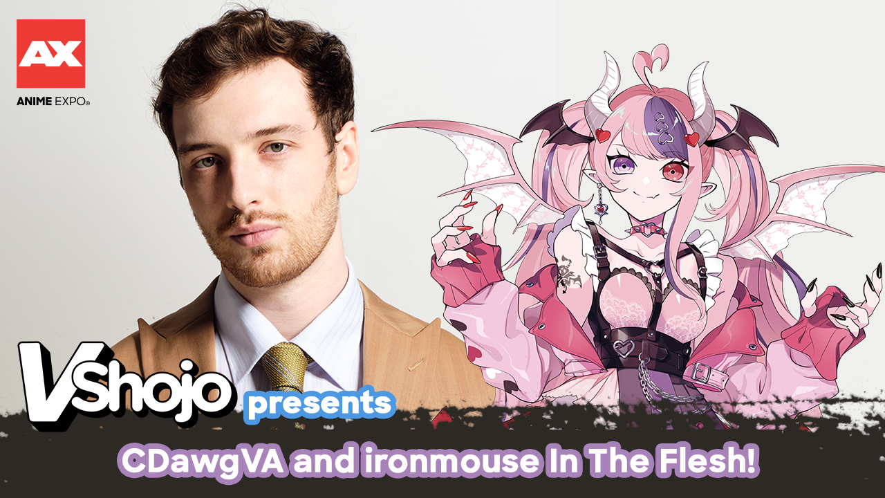 Anime Expo on X: Join @CDawgVA and @VShojo 's @Ironmouse at Anime