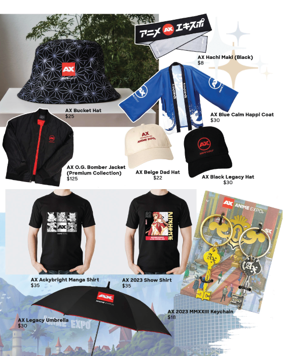 Official AX Merchandise - Anime Expo