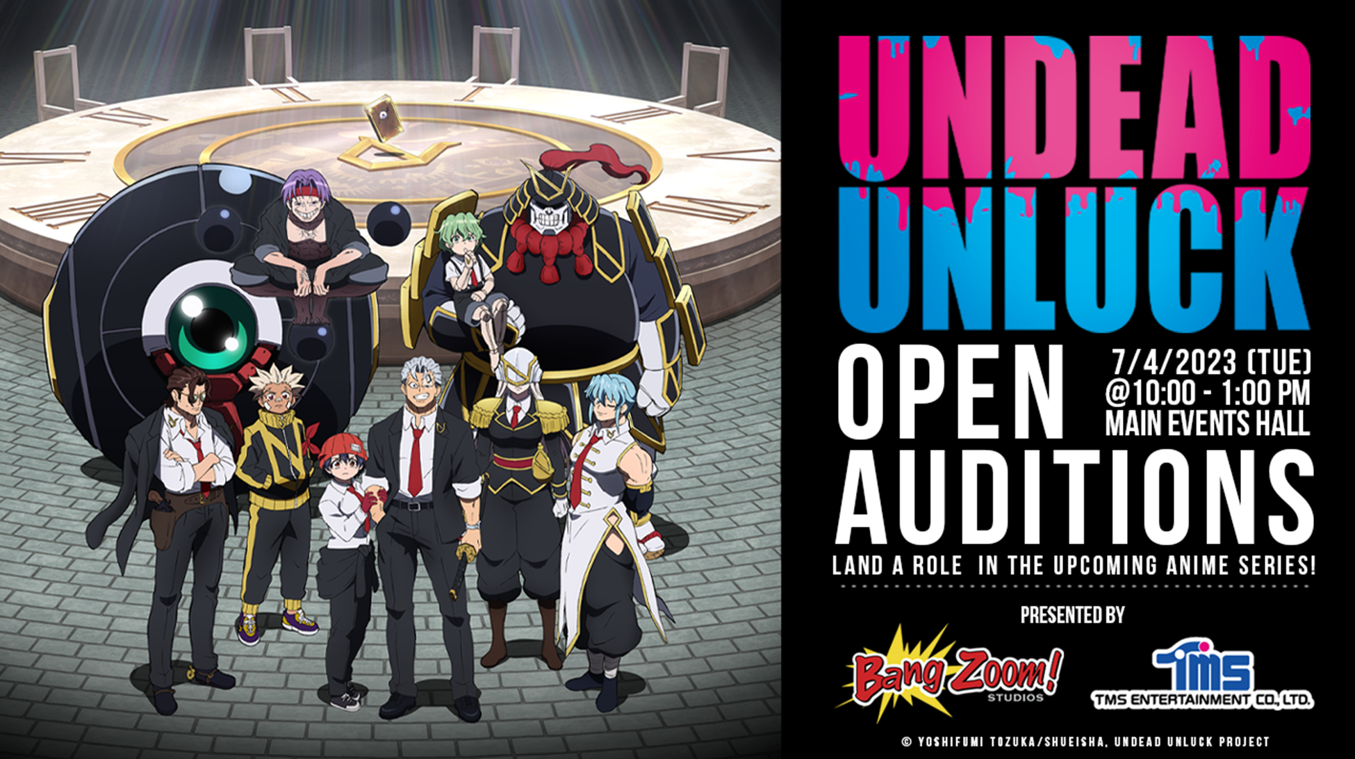 Undead Unluck Anime Reveals Cast Details  Major Updates RELEASE DATE