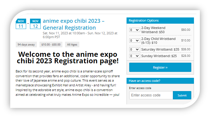 ax chibi discount - Anime Expo