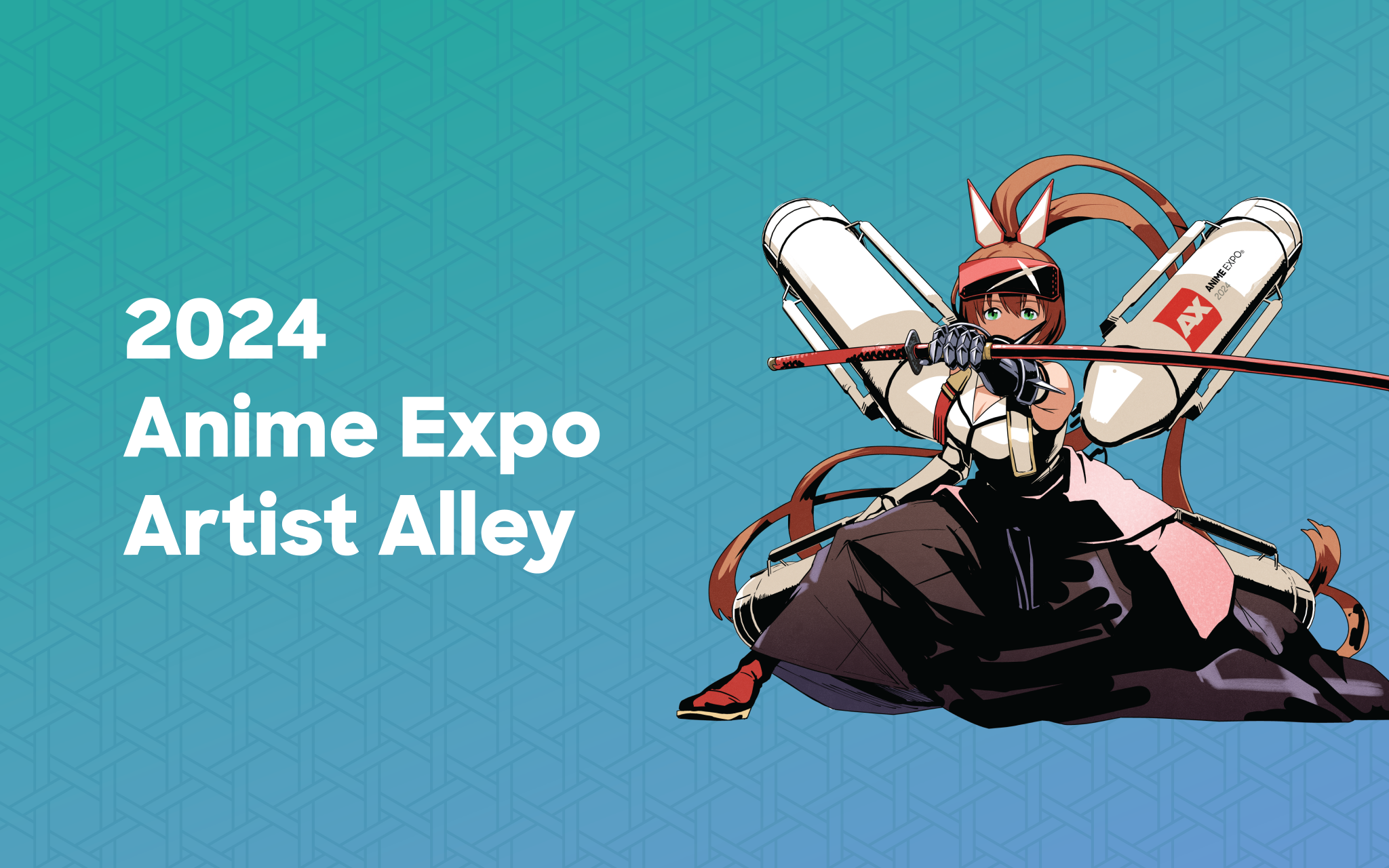 artist alley banner Anime Expo