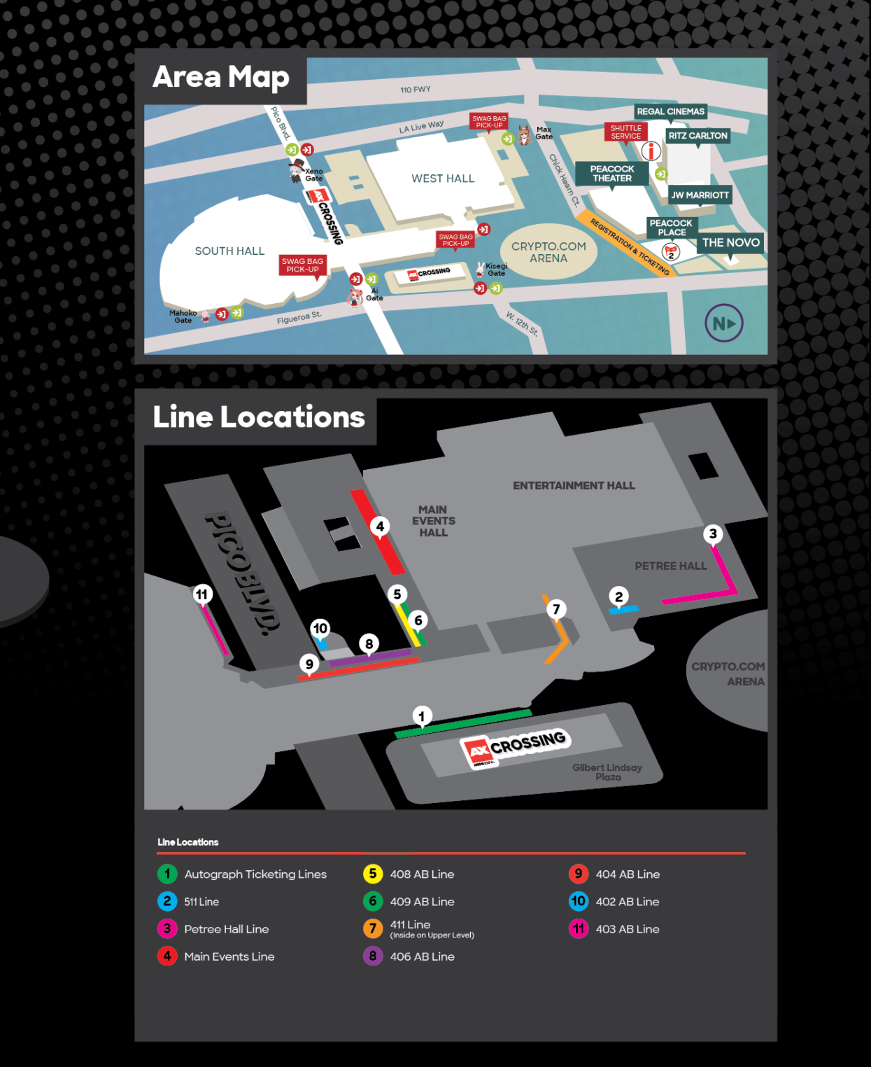 AX 24 Area Map Line Locations0101 Anime Expo