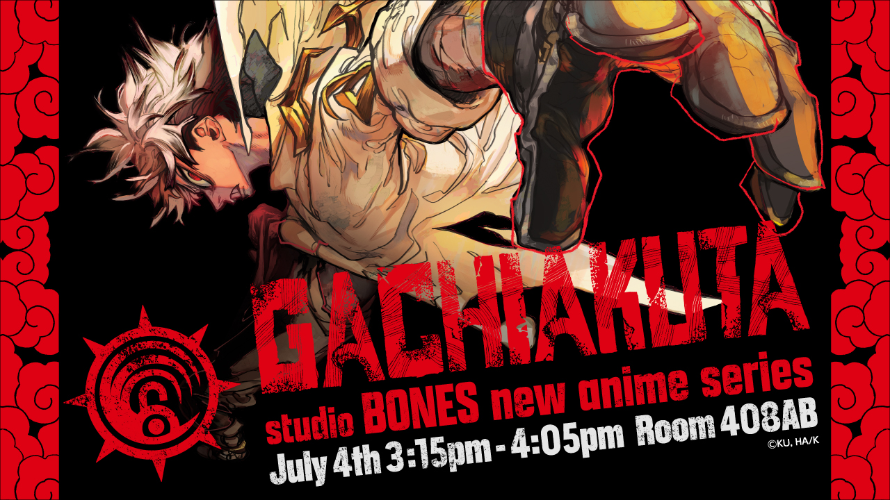 Get ready for a battle against the status quo with Studio Bones at the Gachiakuta panel!