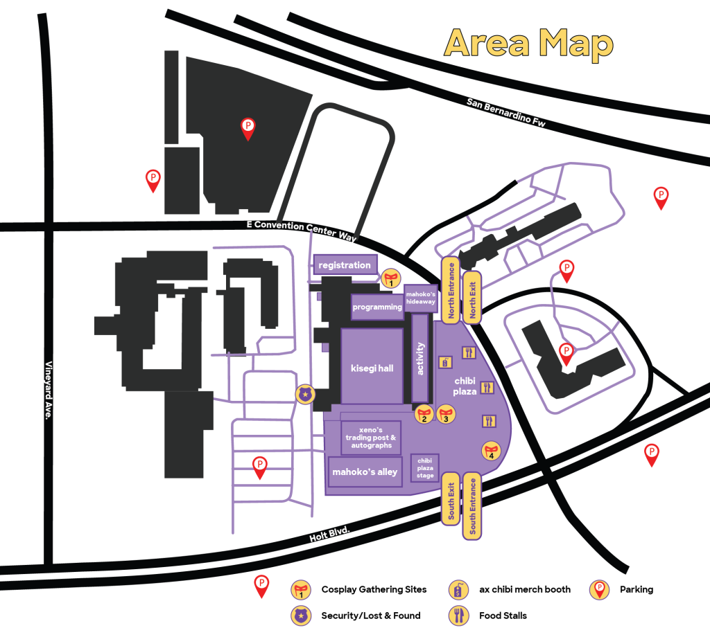 Anime Expo 2024 Map Diana Nicholle